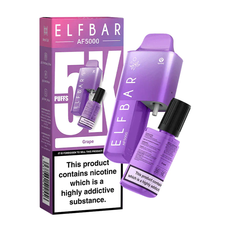 Elf Bar AF5000 Disposable Pod Kit -  Vape Outlet Online