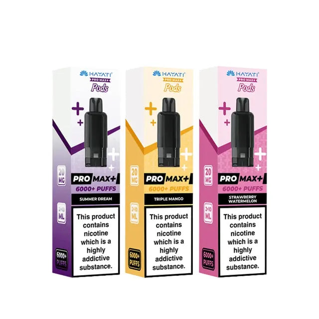 Hayati Pro Max Plus 6000 Pods