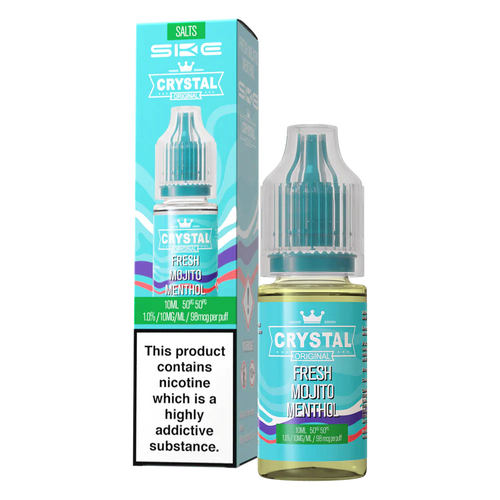 Fresh Mojito Menthol Nic Salt E-Liquid by SKE Crystal Original 10ml