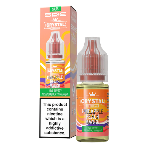Pineapple Peach Mango Nic Salt E-Liquid by SKE Crystal Original 10ml