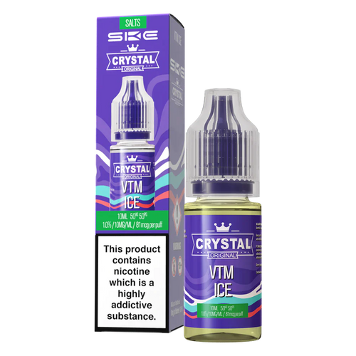 VMT Ice Nic Salt E-Liquid by SKE Crystal Original 10ml
