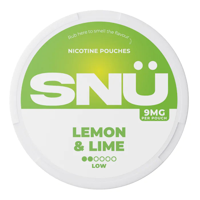 Lemon & Lime Nicotine Pouches by SNU -  Vape Outlet Online