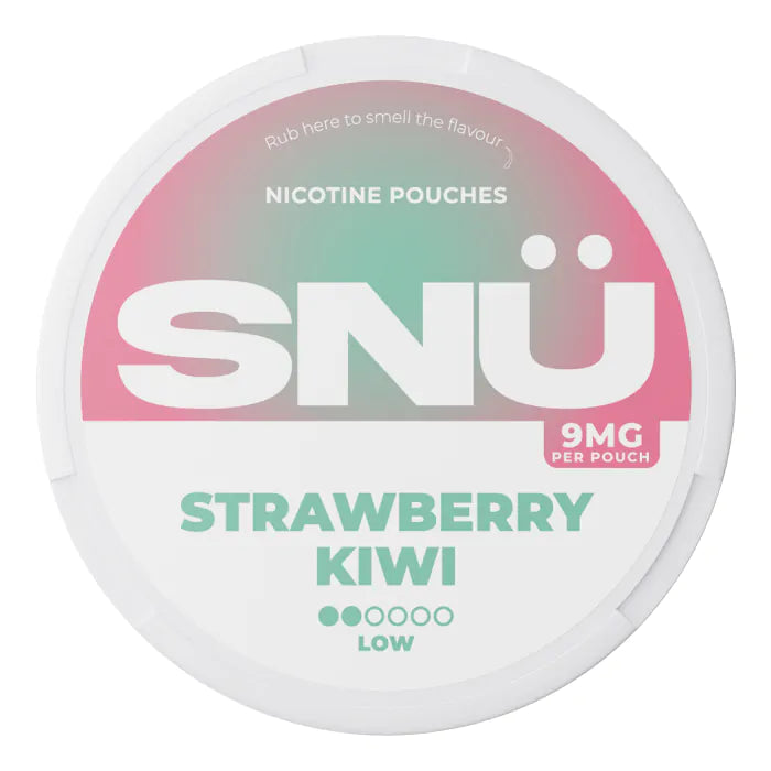 Strawberry Kiwi Nicotine Pouches by SNU -  Vape Outlet Online