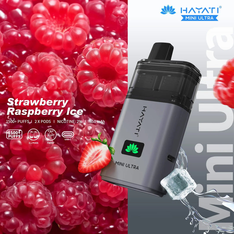 Hayati Mini Ultra Disposable Vape Kit 20mg -  Vape Outlet Online