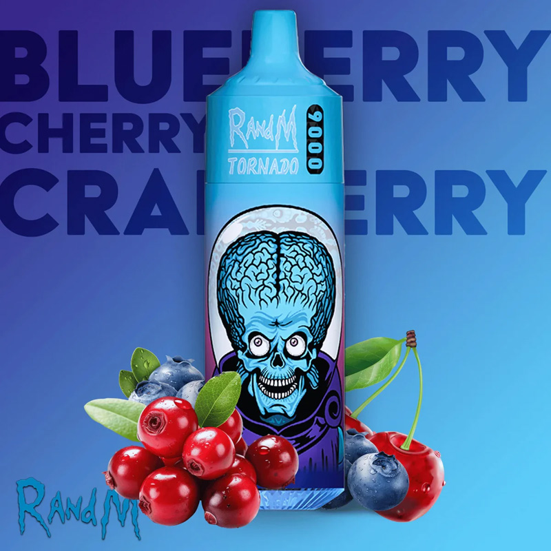 RandM Tornado 9000 – Blueberry Cherry Cranberry