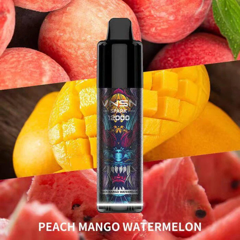 VNSN Spark 12000 – Peach Mango Watermelon