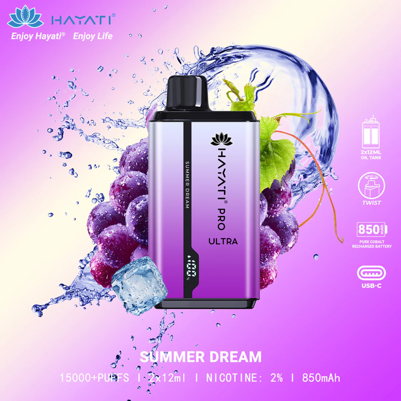 Hayati Pro Ultra 15000+ – Summer Dream